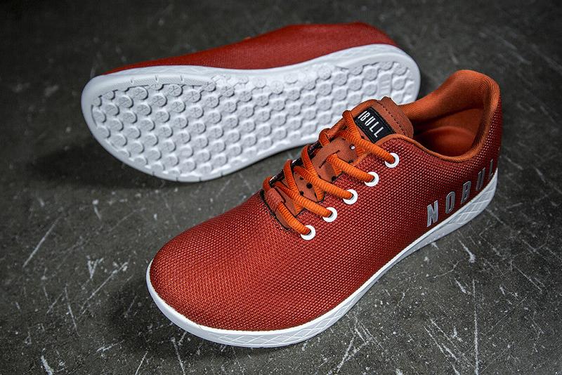 Men\'s Nobull Burnt Orange Trainers Orange | SG A2197H